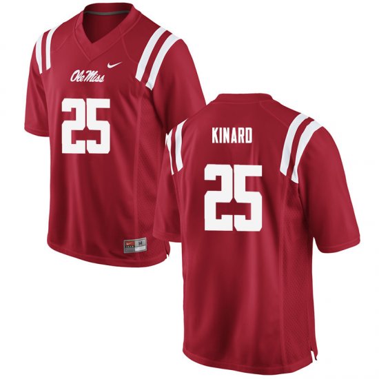 Sale - Red Bruiser Kinard #25 Ole Miss Rebels Men Official High School Football Jersey